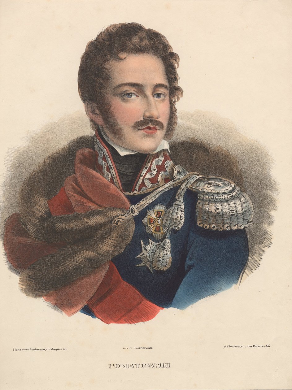 Prince Józef Poniatowski, 1835 autorstwa Unbekannt