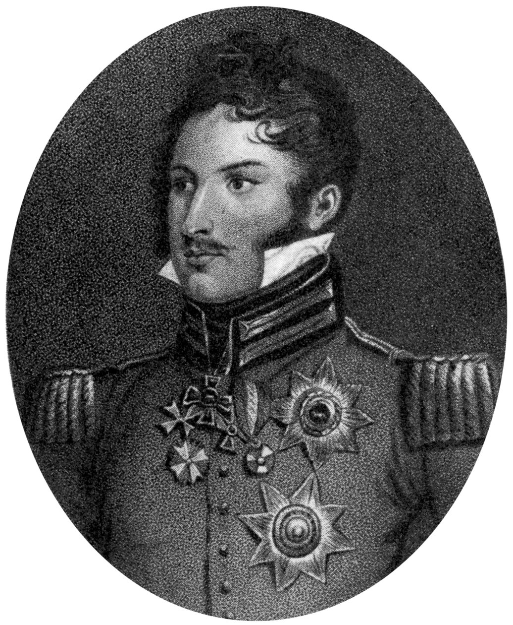 Książę Leopold Saxe-Coburg-Saalfeld, XIX wiek autorstwa Unbekannt