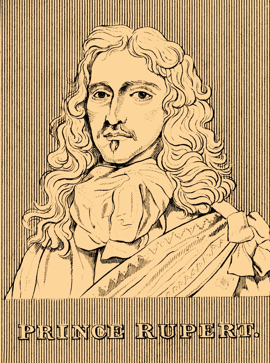 Książę Rupert, 1619-1682, 1830. autorstwa Unbekannt