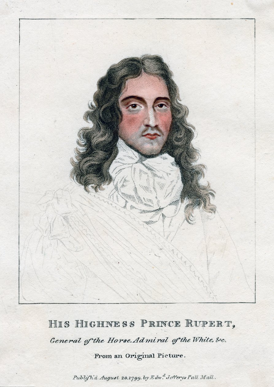 Książę Rupert Reński, żołnierz i wynalazca, 1799 autorstwa Unbekannt