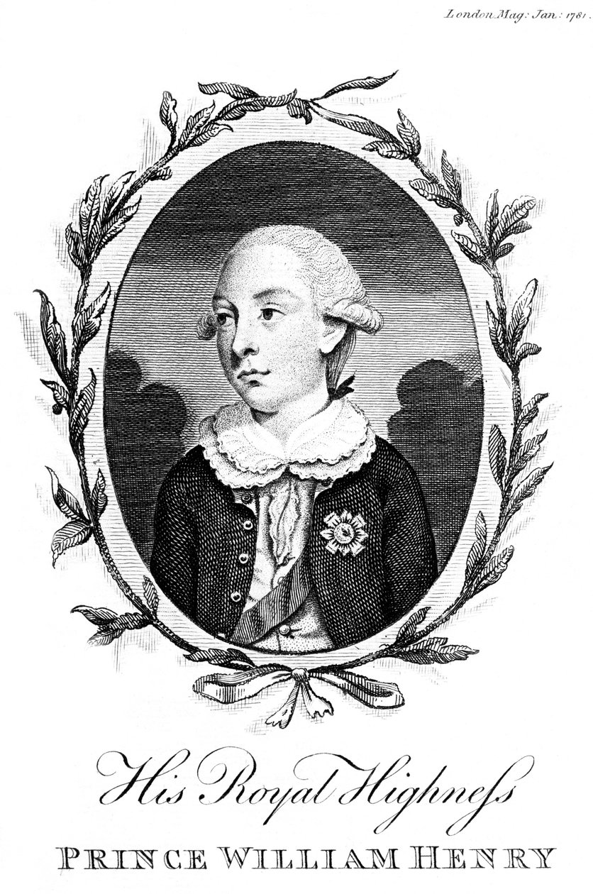 Książę William Henry, trzeci syn Jerzego III, 1781 autorstwa Unbekannt