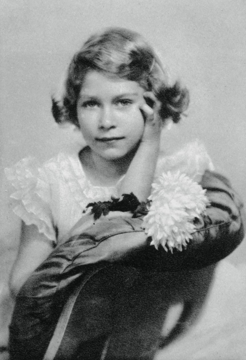 Księżniczka Elżbieta lat 9, 1935, 1937 autorstwa Unbekannt