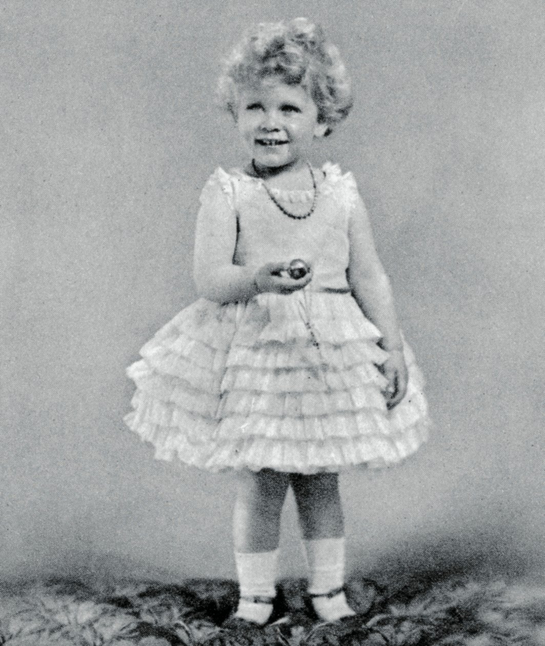 Księżniczka Elżbieta w wieku 2 lat w 1928, 1937 autorstwa Unbekannt