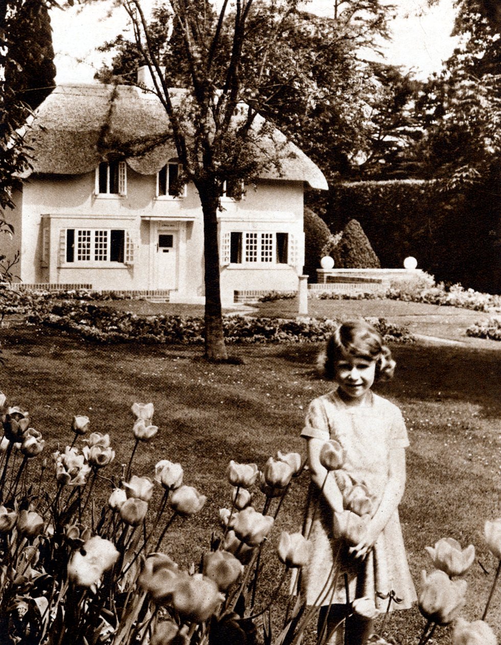 Księżniczka Elżbieta, przyszła królowa Elżbieta II Wielkiej Brytanii, Windsor, lata 30. XX wieku autorstwa Unbekannt