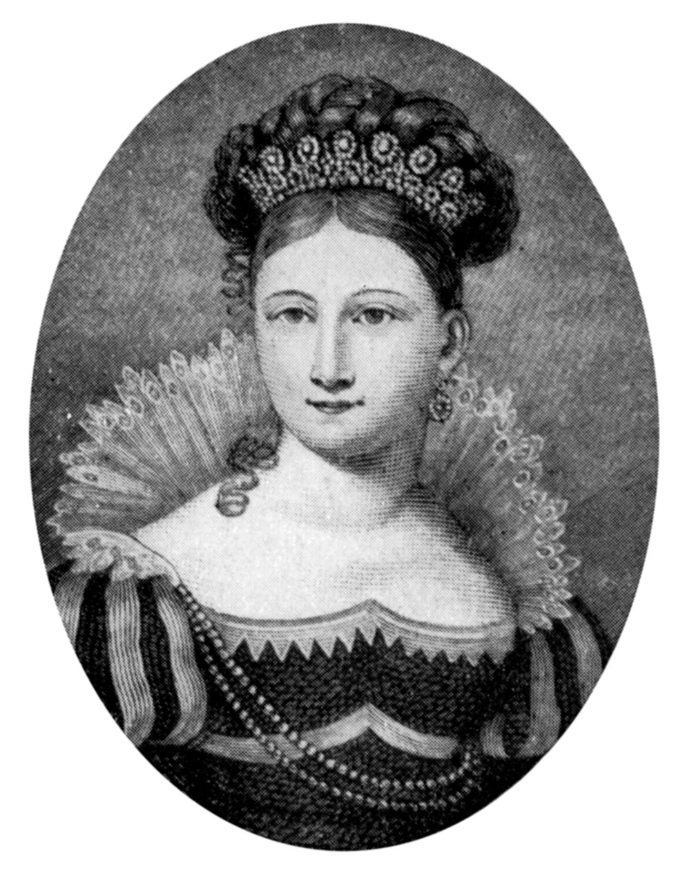 Księżniczka Louise Saxe-Gotha-Altenburg, matka księcia Alberta, 1901 autorstwa Unbekannt