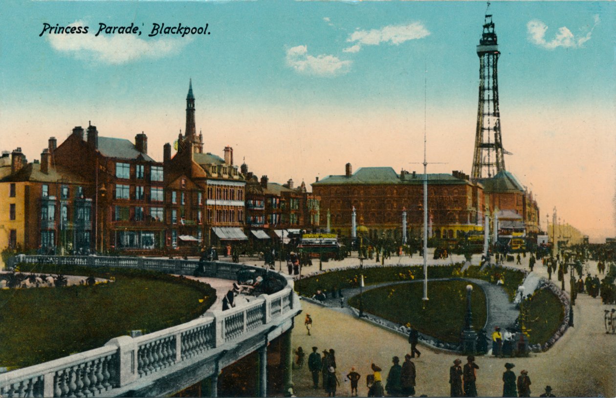 Parada księżniczek, Blackpool, c1915 autorstwa Unbekannt