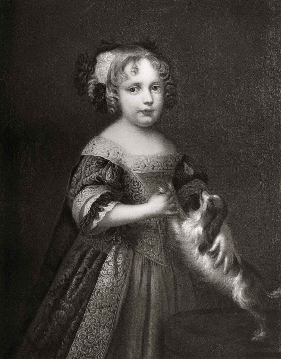 Księżniczka później królowa Anna, c1670-1675 1906 autorstwa Unbekannt