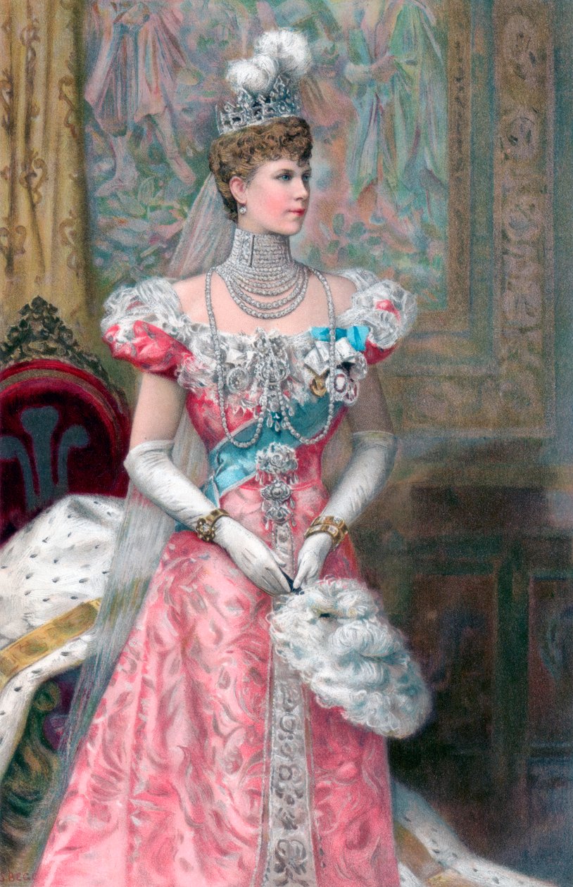 Księżniczka Walii, 1902 autorstwa Unbekannt