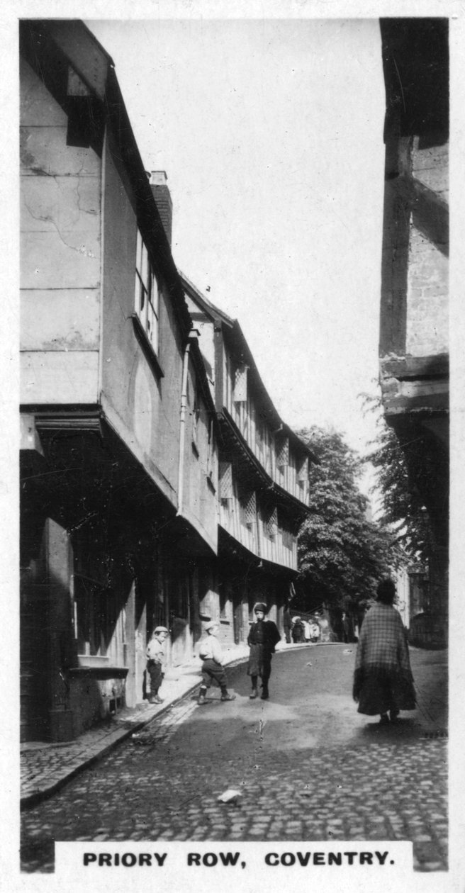 Priory Row, Coventry, West Midlands, ok. 1920 r. autorstwa Unbekannt