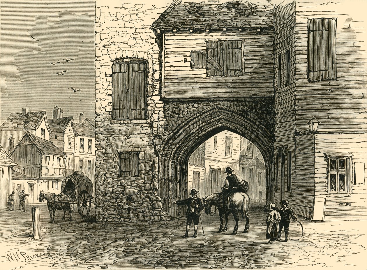 Klasztor NMP Overy, 1700, c1878. autorstwa Unbekannt