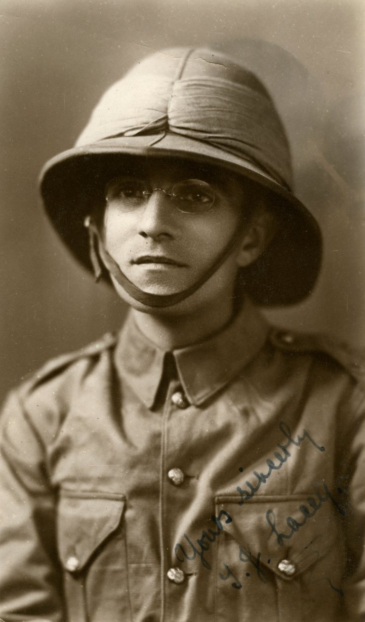 Szeregowy Lacey, 5 pułk East Surrey, Chakrata, Indie, 1917 autorstwa Unbekannt
