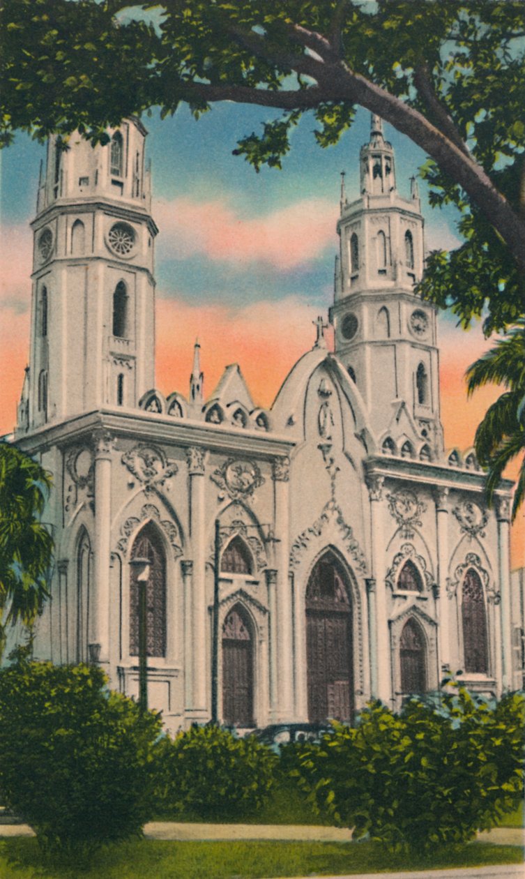 Prokatedra San Nicolas de Tolentino, Barranquilla, ok. 1940 r. autorstwa Unbekannt