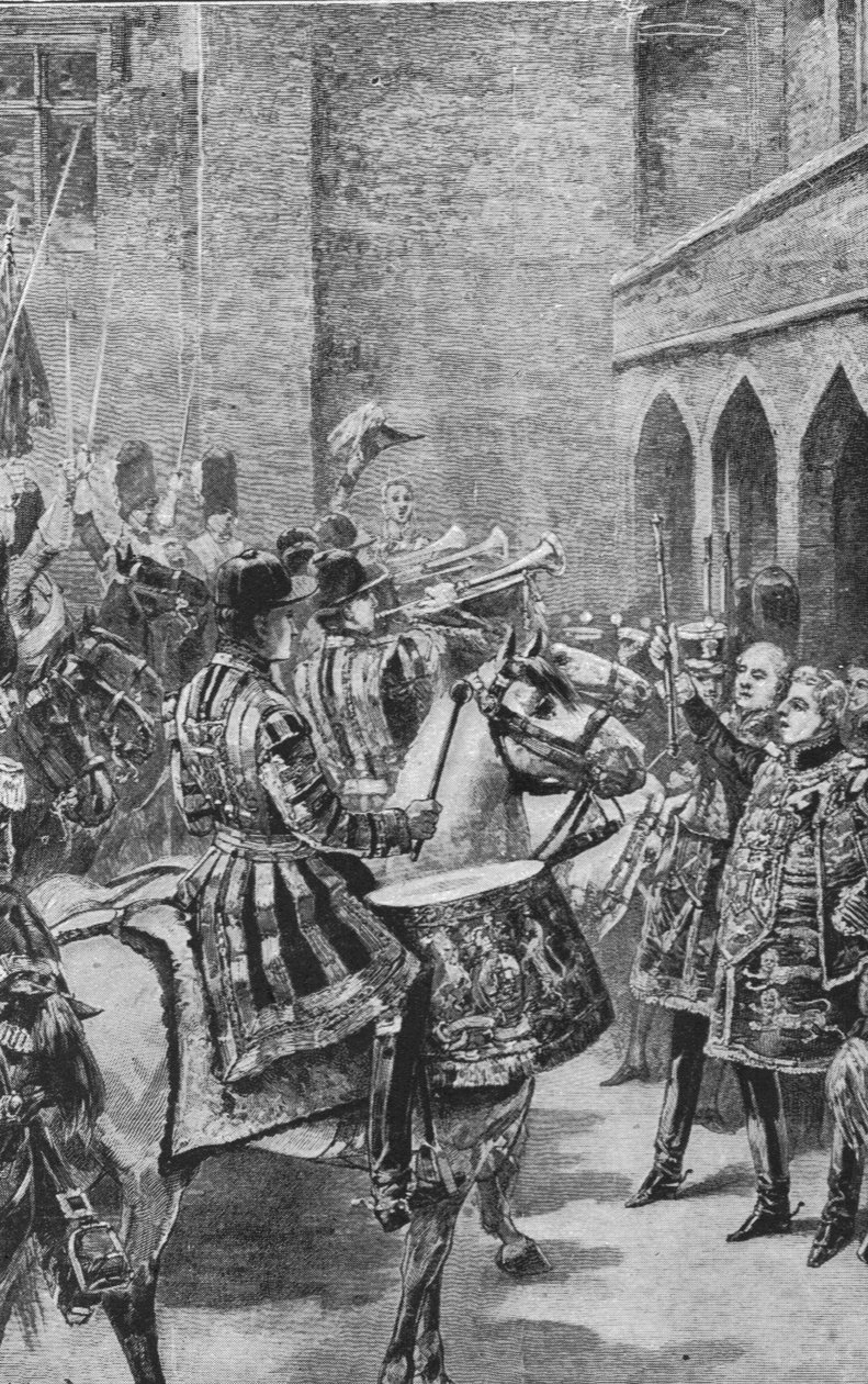 Proklamacja królowej Wiktorii w Pałacu Św. Jakuba, 31 czerwca 1837, 1901. autorstwa Unbekannt