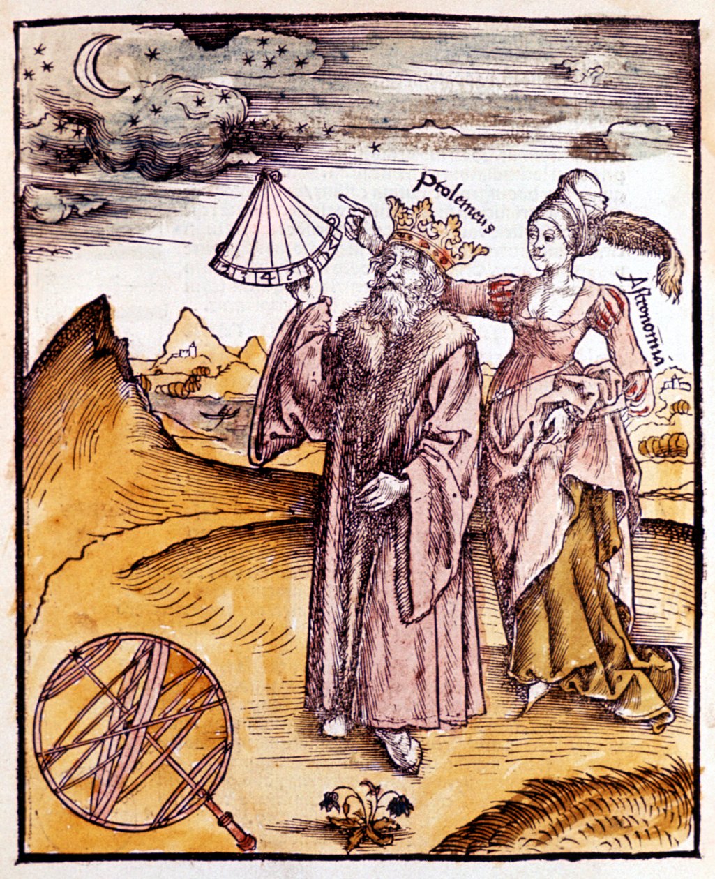 Ptolemeusz, grecki astronom i geograf aleksandryjski, 1508 autorstwa Unbekannt