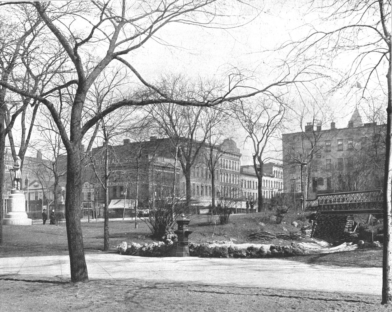 Public Square, Cleveland, Ohio, USA, ok. 1900. autorstwa Unbekannt