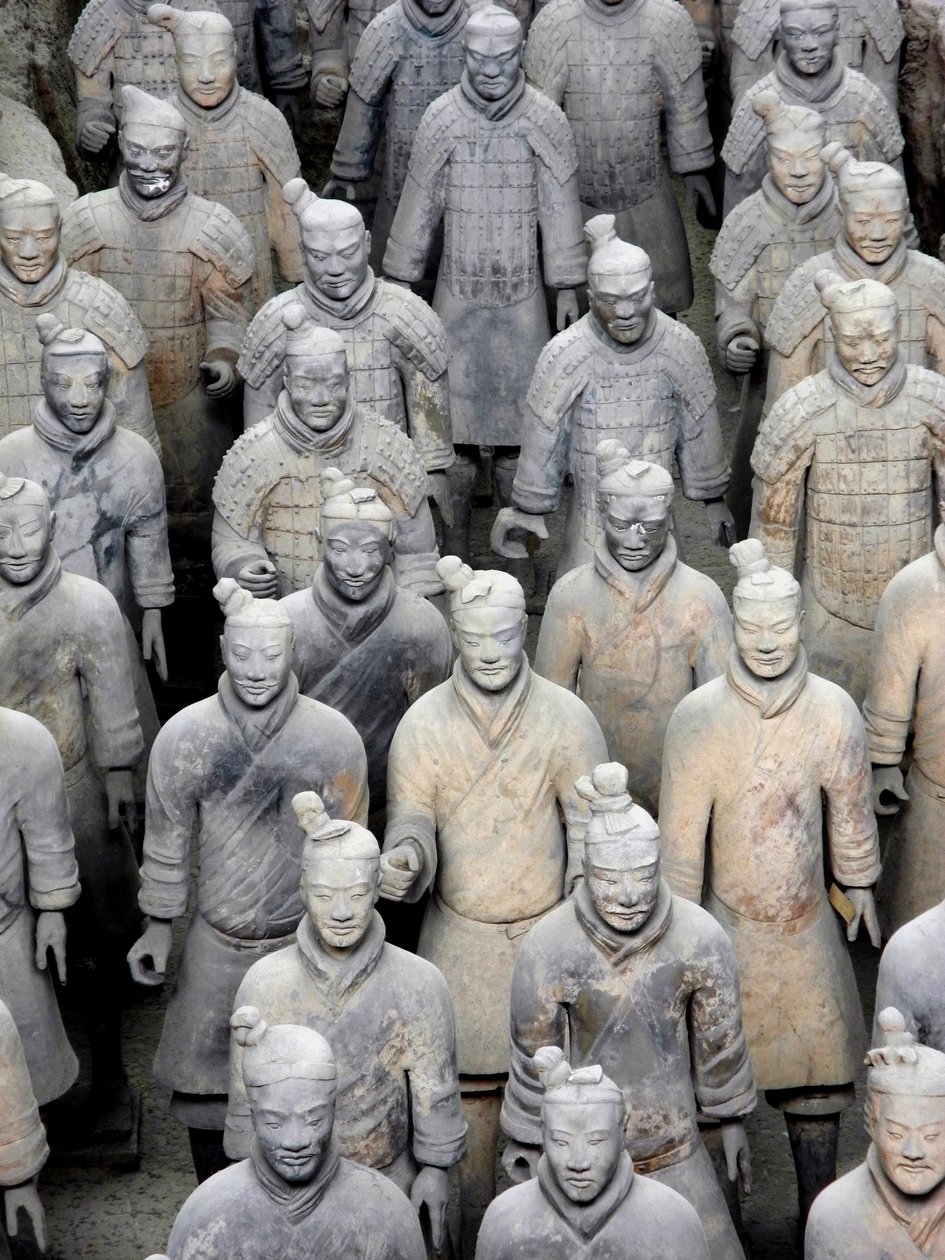 Q w ramieniu z terakoty shi Huang ee autorstwa Unbekannt