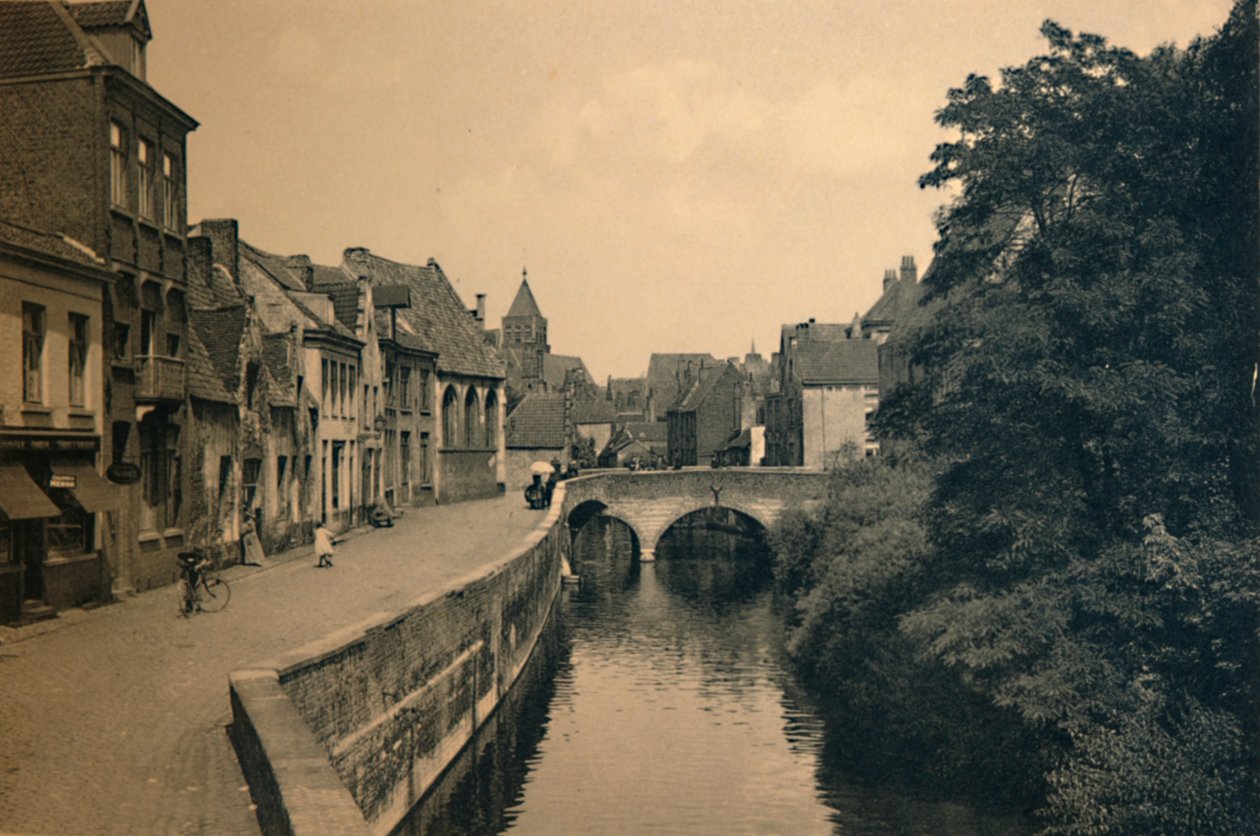 Nabrzeże Ménétriers, c1910 autorstwa Unbekannt