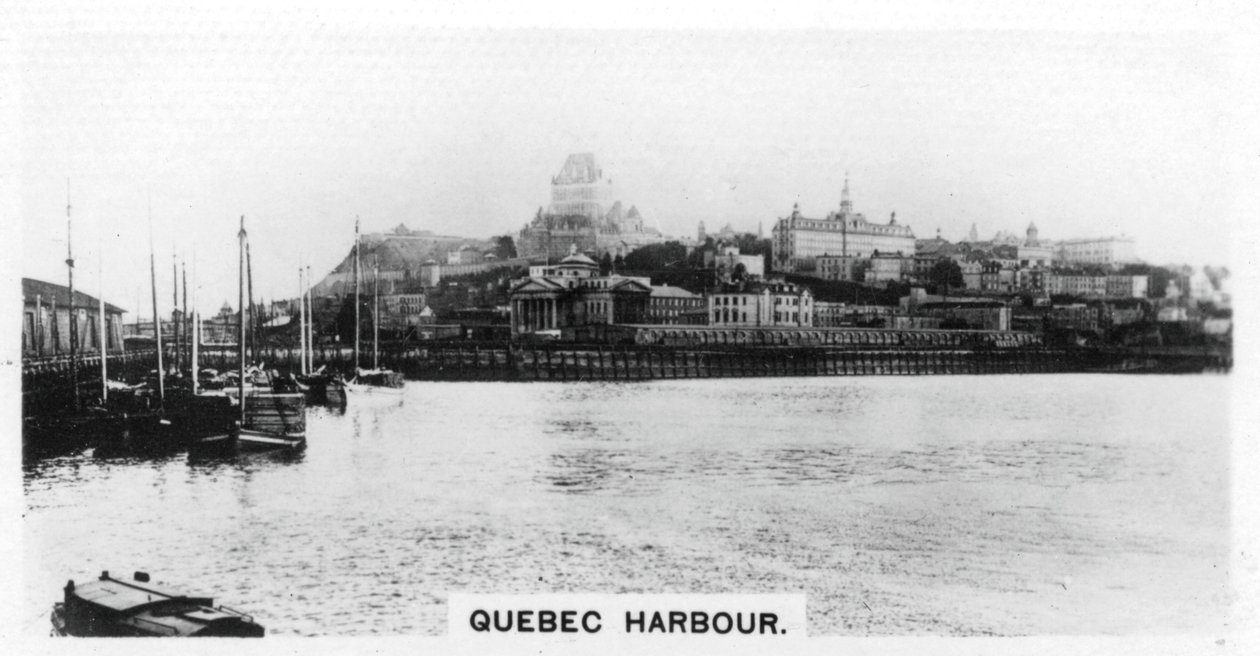 Port Quebec, Kanada, ok. 1920 r. autorstwa Unbekannt