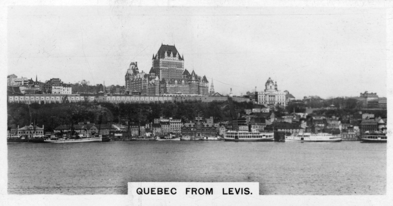 Quebec z Levis, Kanada, ok. 1920 r. autorstwa Unbekannt
