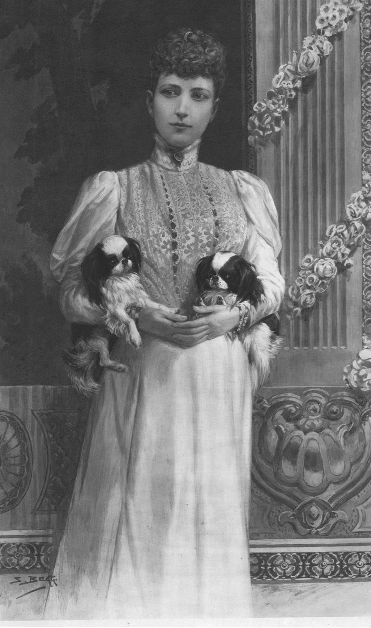 Królowa Aleksandra, 1901. autorstwa Unbekannt