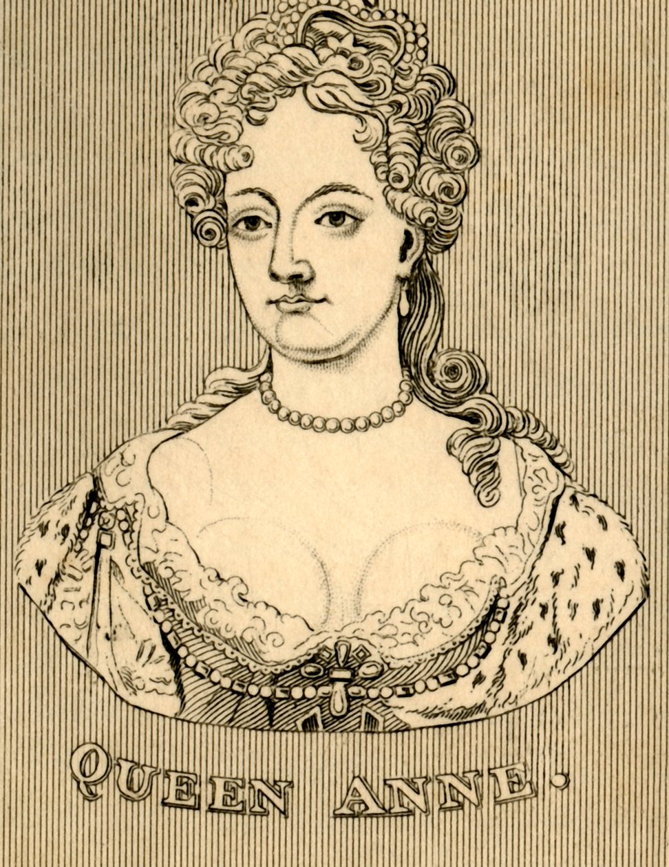 Królowa Anna, 1665-1714, 1830. autorstwa Unbekannt