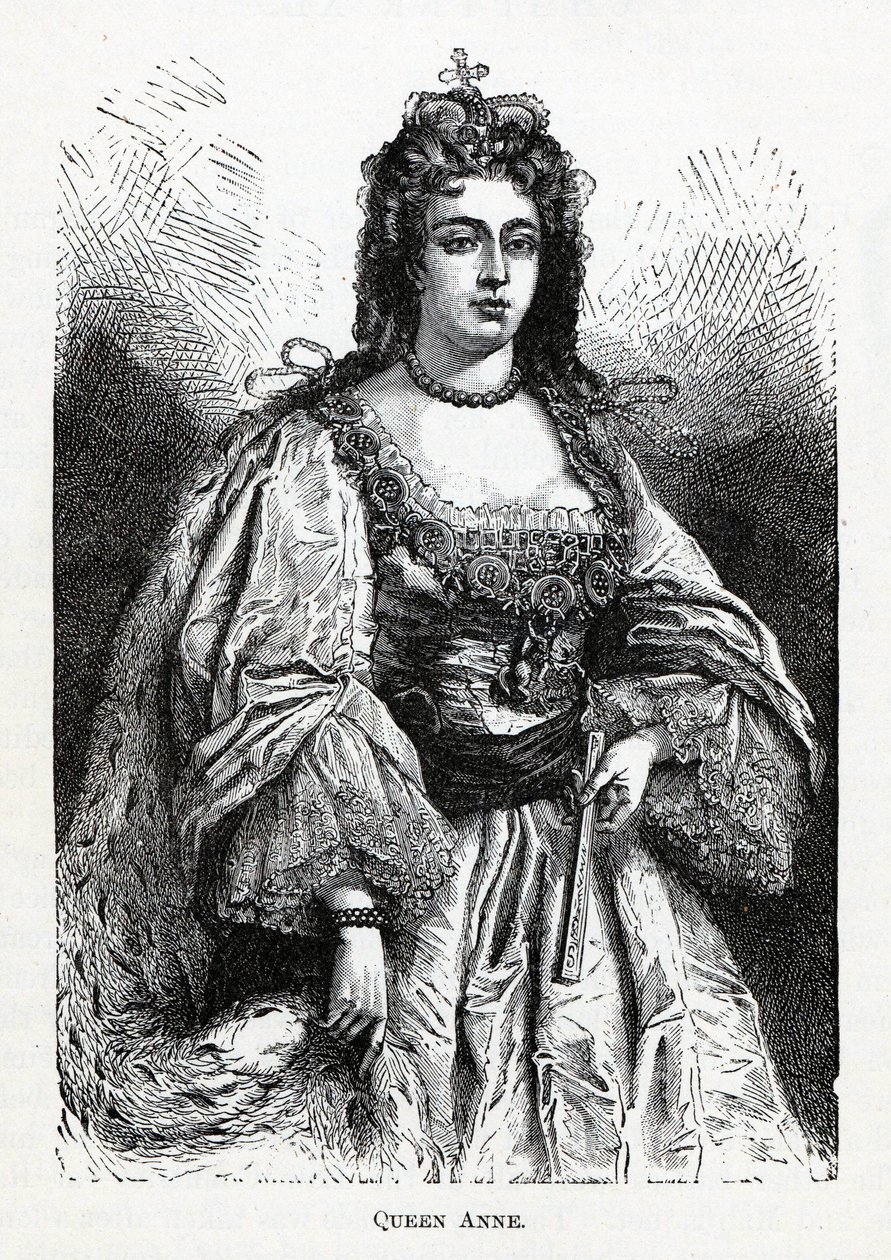 Królowa Anna, 1882 autorstwa Unbekannt