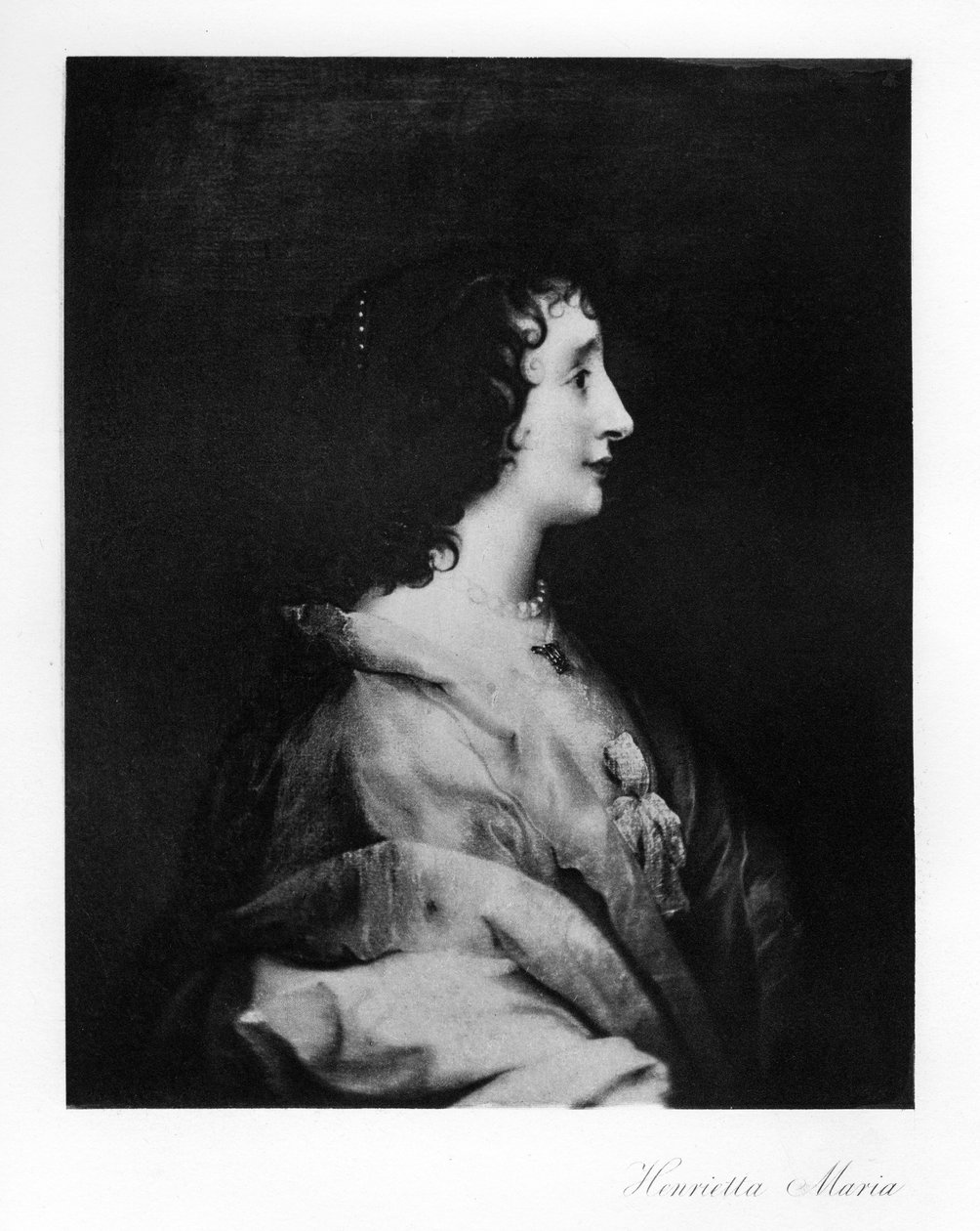 Królowa Henrietta Maria, królowa małżonka Anglii, Szkocji i Irlandii, 1907 autorstwa Unbekannt