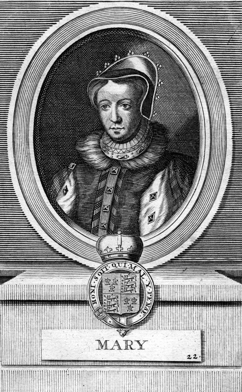 Królowa Mary I z Anglii autorstwa Unbekannt