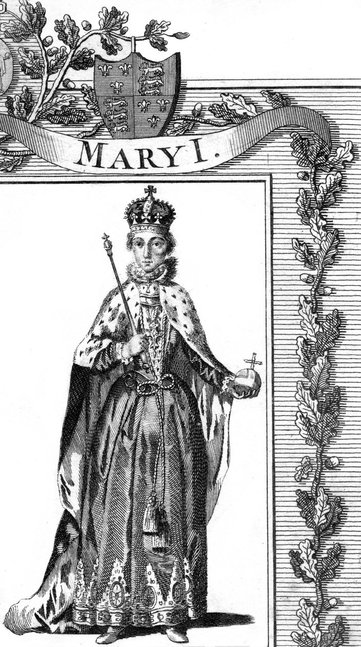 Królowa Mary I z Anglii autorstwa Unbekannt