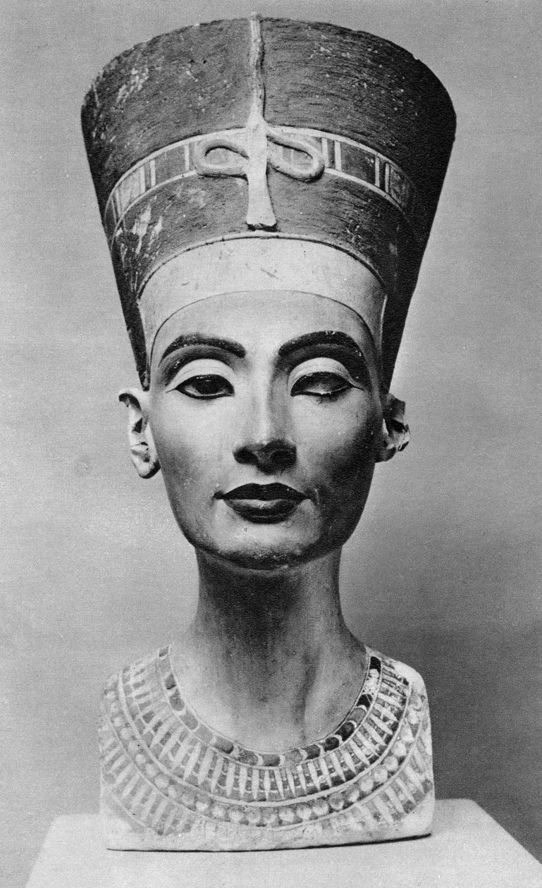 Królowa Nefertiti 1410 pne-1330 pne, c1370 pne 1936 autorstwa Unbekannt