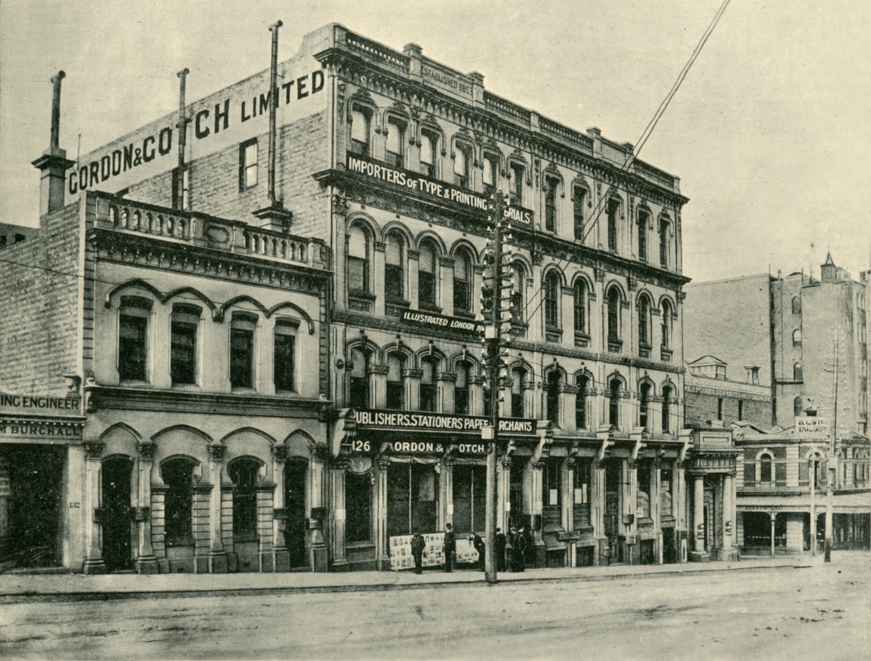 Queen Street, Melbourne, 1901. autorstwa Unbekannt