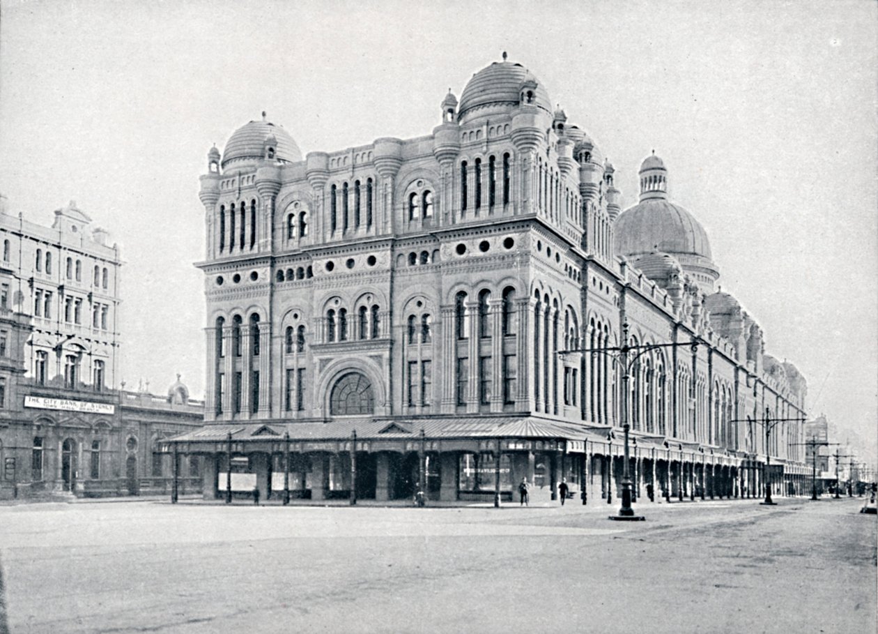 Rynki królowej Wiktorii, ok. 1900 r. autorstwa Unbekannt