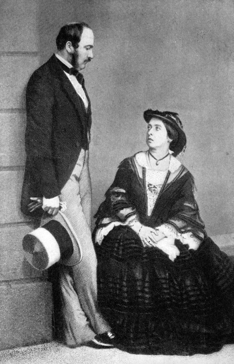 Królowa Wiktoria i Książę Małżonka, 1860 autorstwa Unbekannt