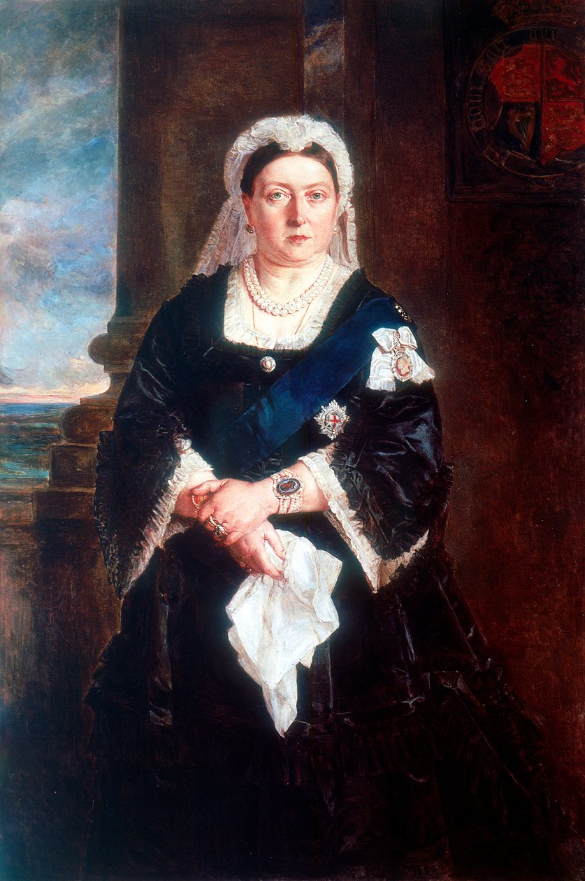 Królowa Wiktoria, ok. 1880 r autorstwa Unbekannt