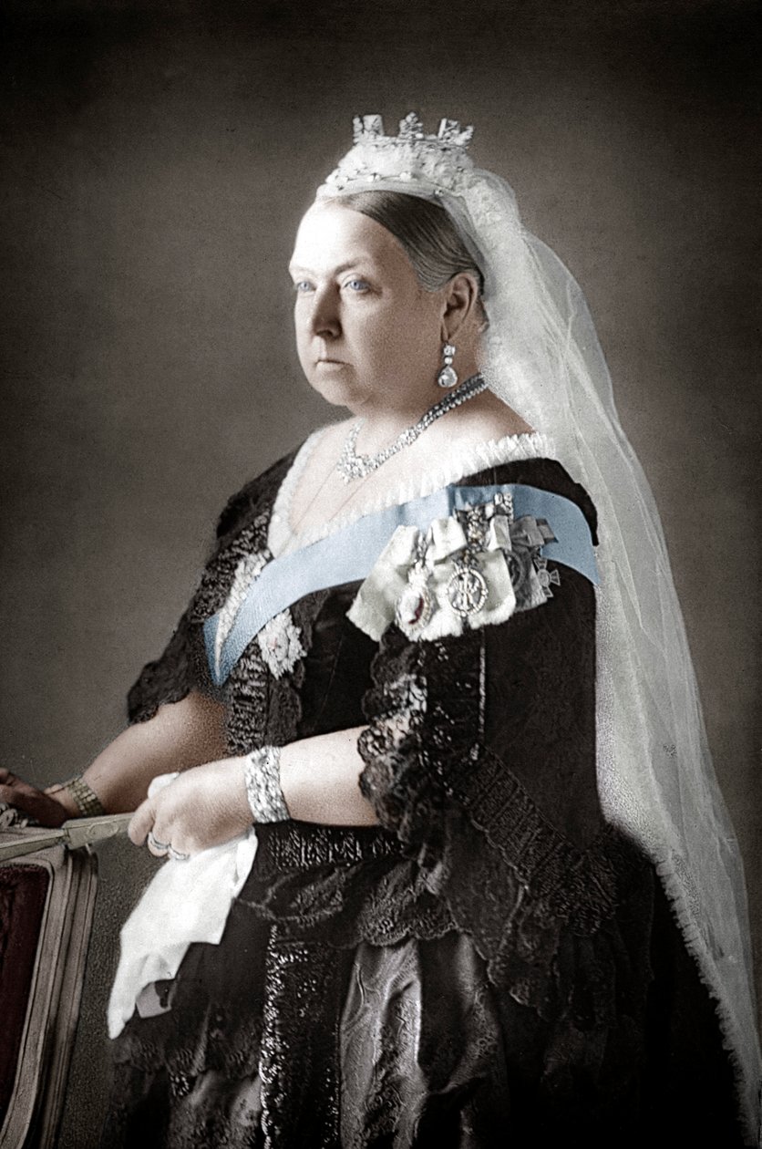Królowa Wiktoria z Wielkiej Brytanii, c1890 autorstwa Unbekannt