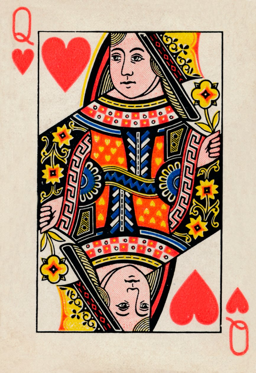 Królowa Kier, 1925 autorstwa Unbekannt