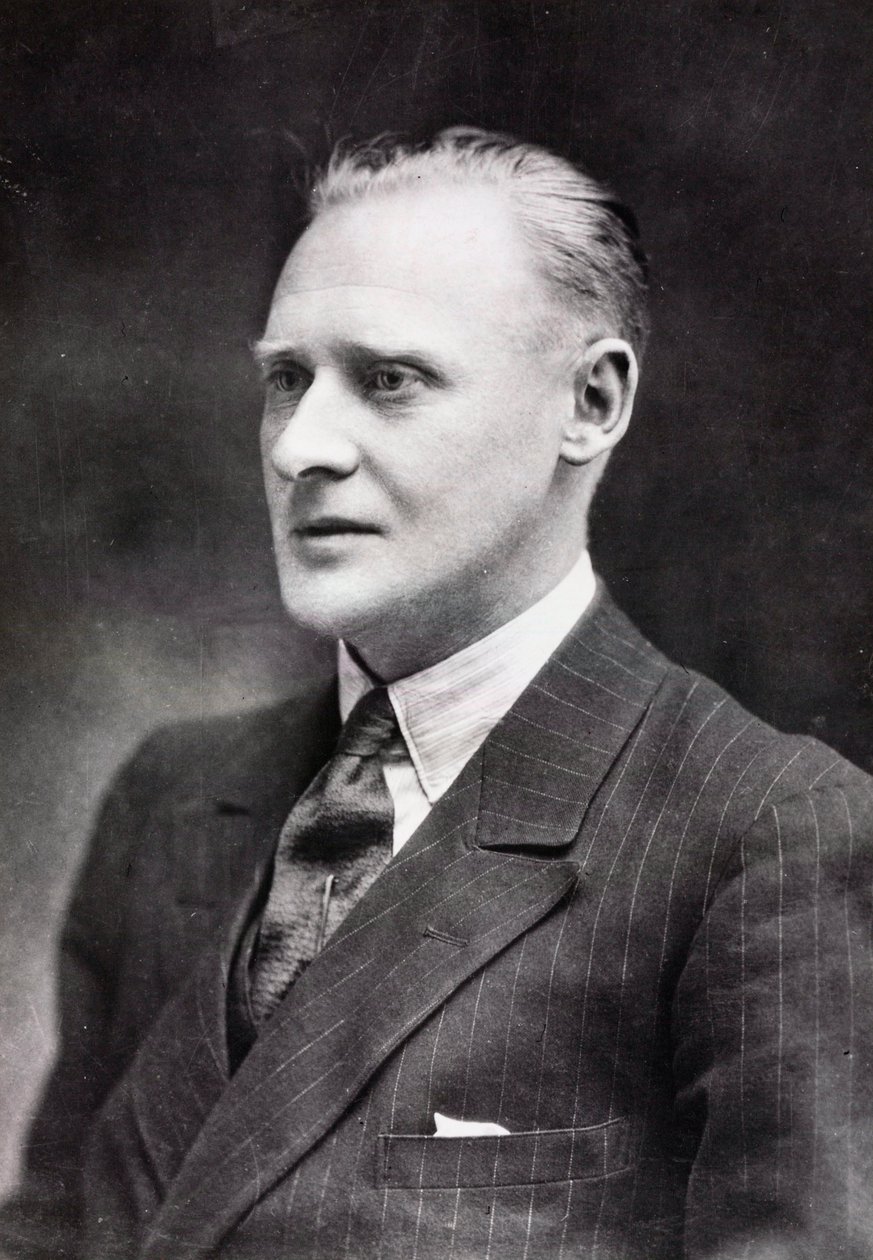 R J Mitchell, angielski konstruktor samolotów, ok. 1933 autorstwa Unbekannt