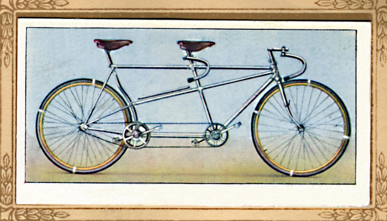 Wyścigowy tandem, 1939 autorstwa Unbekannt