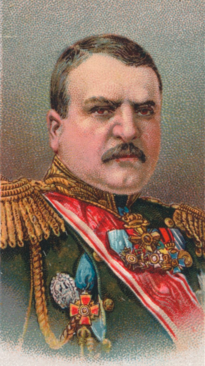 Radko Dimitriev 1859-1918, bułgarski generał, 1917 autorstwa Unbekannt