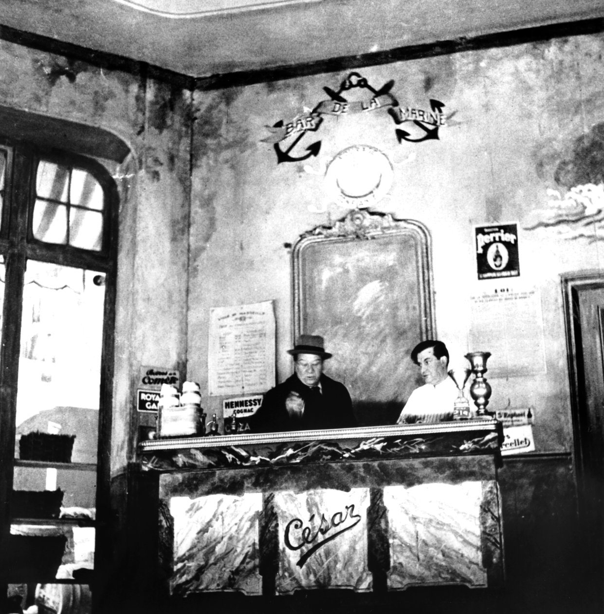 Raimu, francuski aktor, występujący w przedstawieniu Marcela Pagnolsa w roli Cesara, ok. 1936-1946 autorstwa Unbekannt