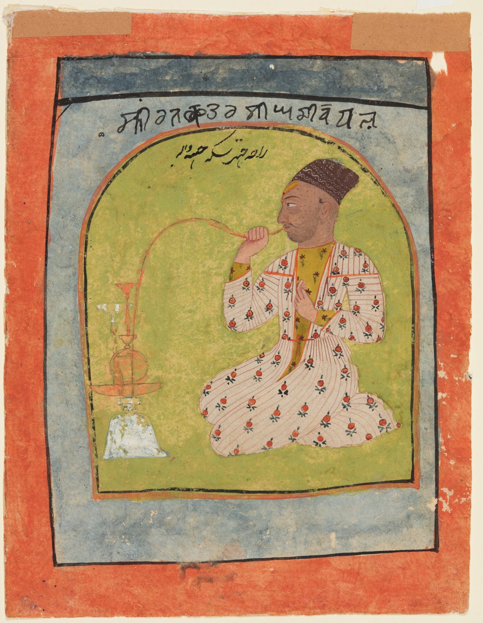 Palenie Raja Chattar Singha, ok. 1930 r. 1680. autorstwa Unbekannt