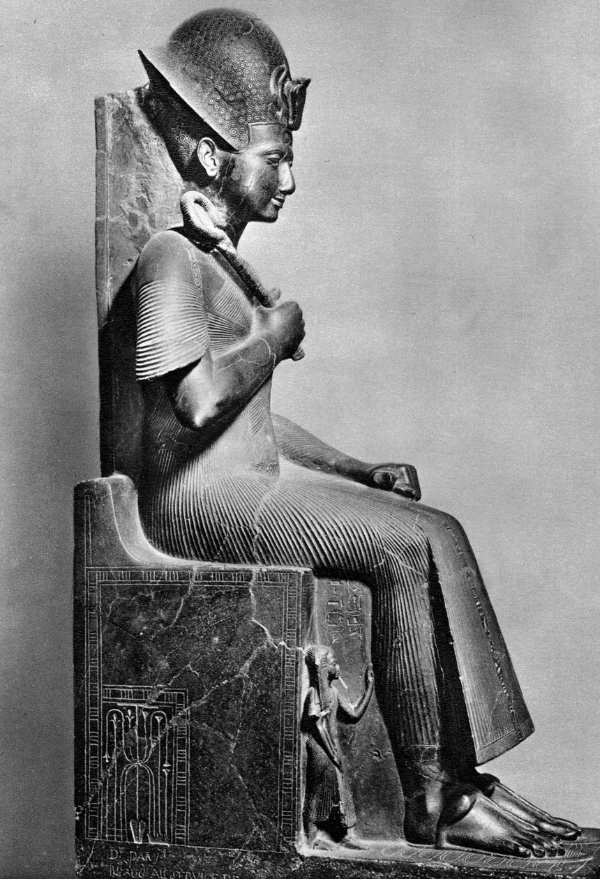 Ramzes II 1279 pne-1213 pne, starożytny egipski faraon, ok. 1250 pne 1936 autorstwa Unbekannt