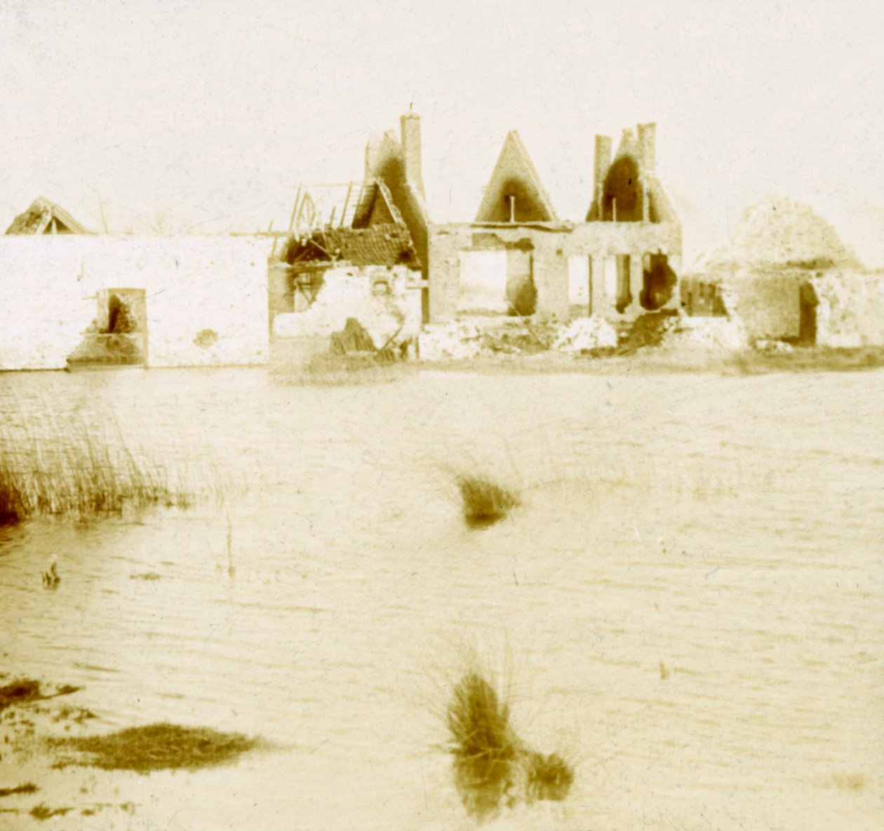 Ramskapelle, Belgia, c1914-c1918 autorstwa Unbekannt