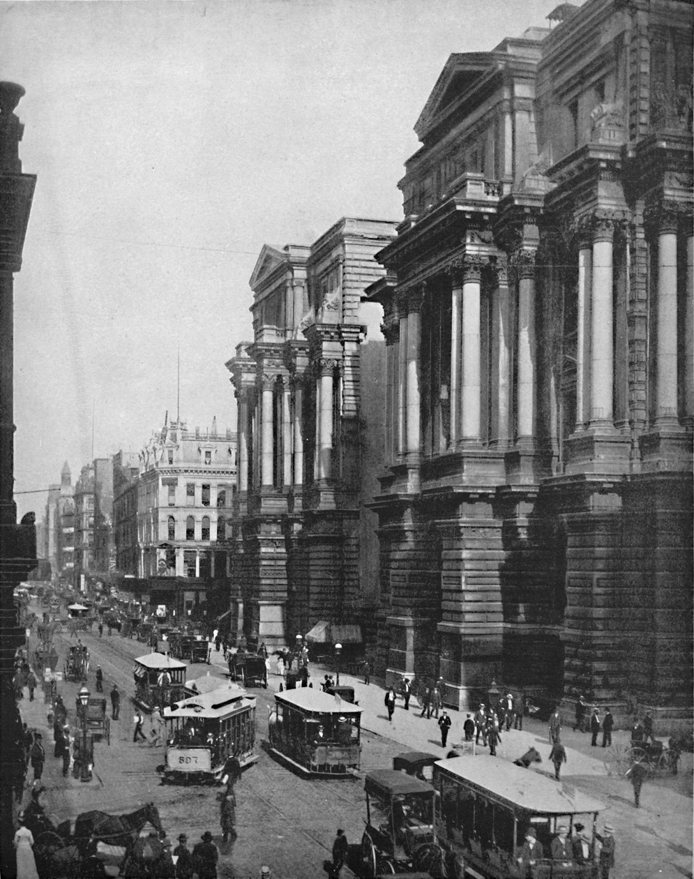 Randolph Street, Chicago, Illinois, c1897. autorstwa Unbekannt