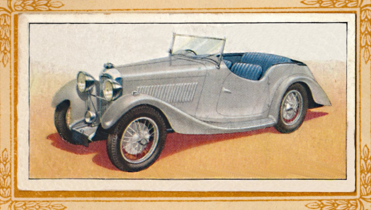 Czteromiejscowy samochód sportowy Rapier, ok. 1936 r. autorstwa Unbekannt