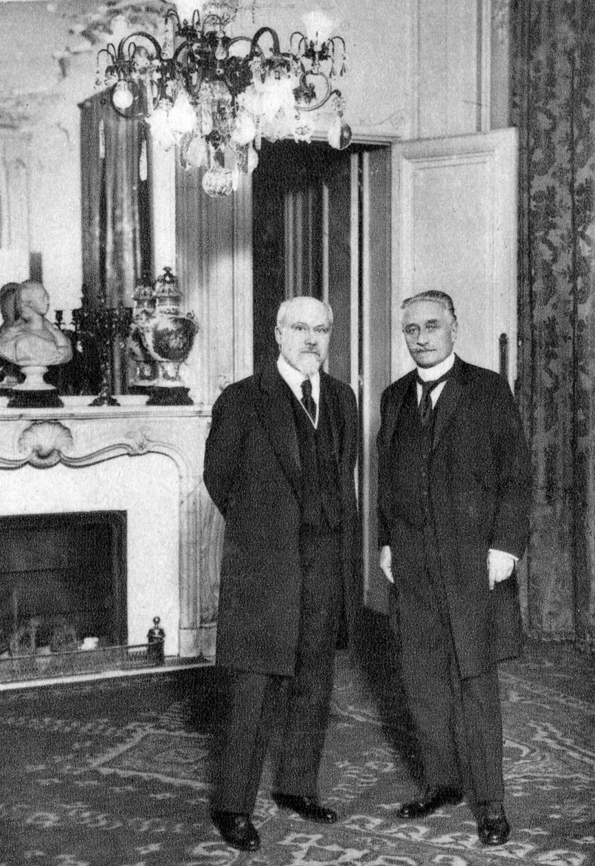 Raymond Poincare, polityk francuski, 1920. autorstwa Unbekannt