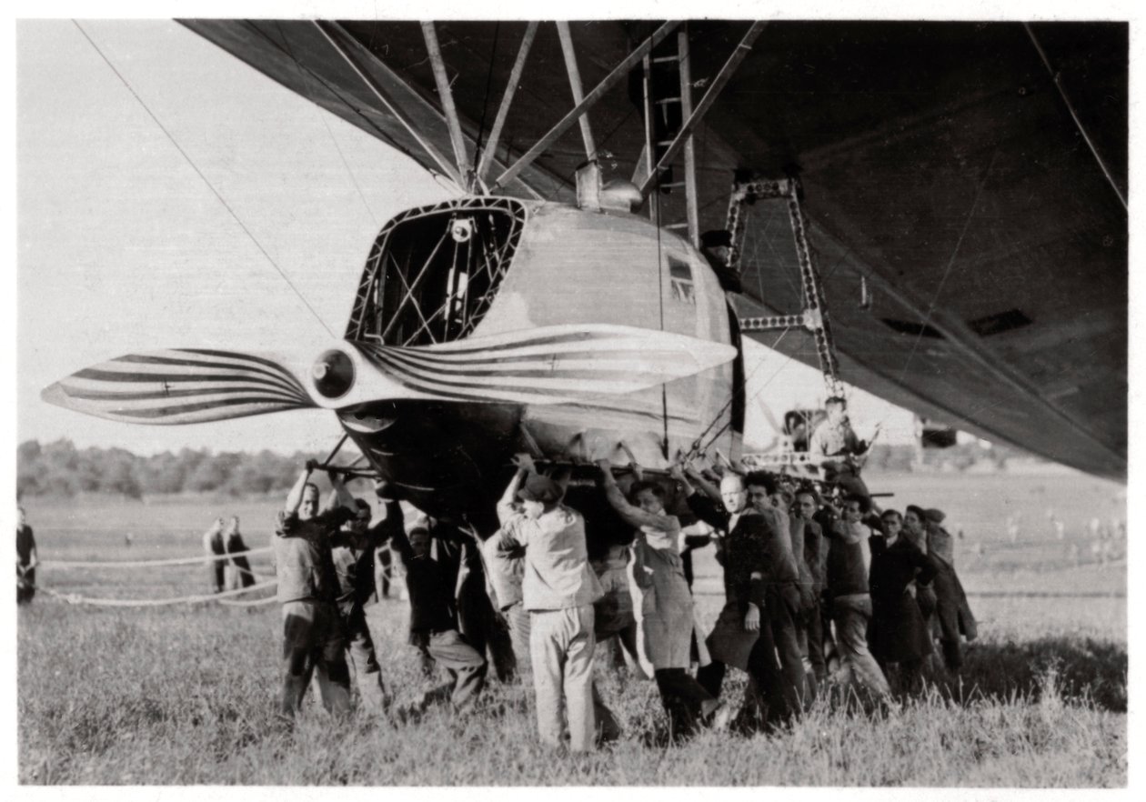 Gondola tylna, Zeppelin LZ 127 Graf Zeppelin, 1933 autorstwa Unbekannt