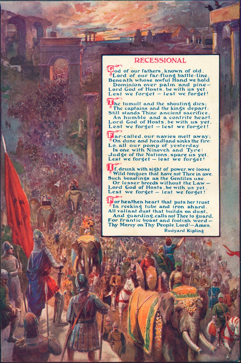 Recesja, 1907 autorstwa Unbekannt