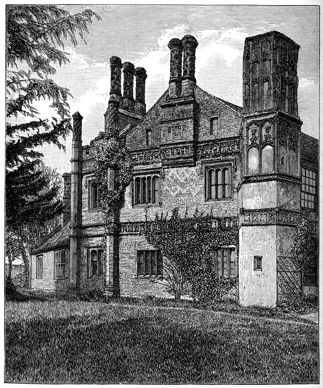 Plebania, Wielkie Chrapanie, Norfolk, koniec XV w., 1893 autorstwa Unbekannt