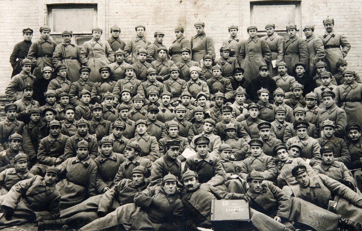 Żołnierze Armii Czerwonej 99. Dywizji Piechoty, ZSRR, 1928 autorstwa Unbekannt